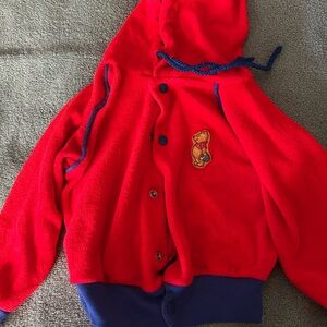 Red Winnie the Pooh sweatshirt vintage